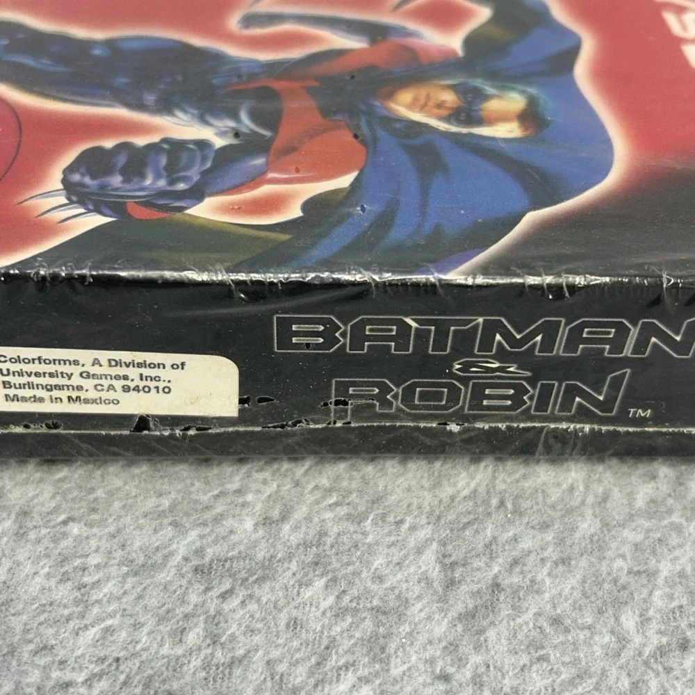 Vintage Colorforms Batman & Robin Playset 1997 New Factory Sealed-No. 206